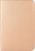 Case2go - Tablet hoes geschikt voor iPad Mini 6 (2021) - 8.3 Inch - Draaibare Book Case Cover - Goud