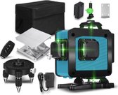 Nivellerende Kruislijnlaser 4D - Bouwlaser - Roterende Laser- 4 of 16 lijnen - Inclusief Tripod en Draagtas