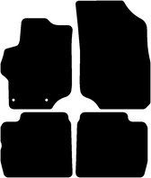 DuoGrip Rubber Automatten Peugeot 301 - Bouwjaar: 2012 - 2023 - 4-delig - Past In Alle Uitvoeringen