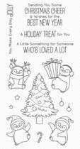 Holiday Penguins Clear Stamps (BB-113)