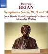 New Russia State Symphony Orchestra, Alexander Walker - Brian: Symphonies Nos. 6, 28, 29 And 31 (CD)