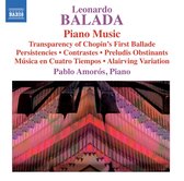 Pablo Amoros - Leonardo Balada Piano Music (CD)