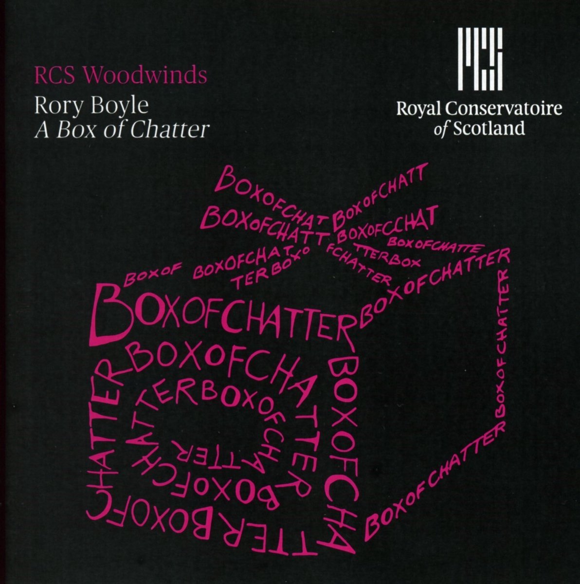 The Royal Conservatoire Of Scotland Wind Orchestra - Boyle: A Box Of Chatter (CD)