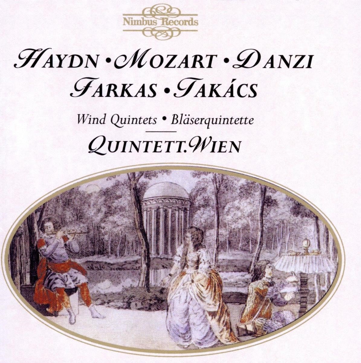 Quintett Wien - Haydn, Mozart, Danzi, Farkas, Takács: Wind Quintets (CD)