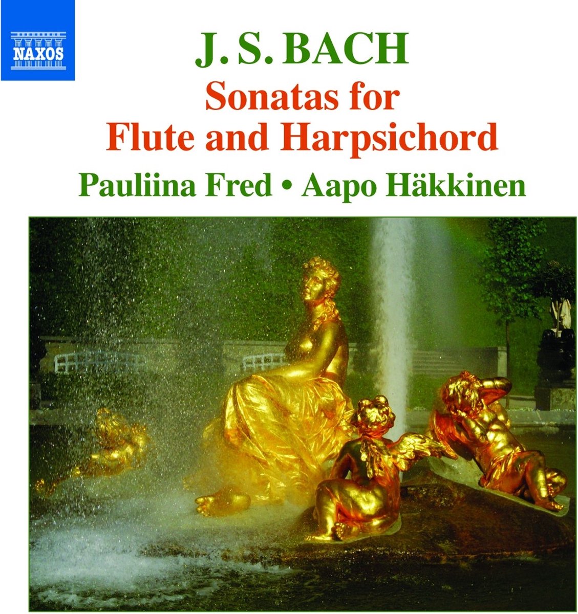 Pauliina Fred & Aapo Hakkinen - J.S. Bach: Sonatas For Flute And Harpsichord (CD)