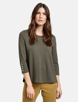 GERRY WEBER Dames Sweater met 3/4-mouwen