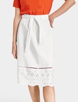GERRY WEBER Dames Rok met opengewerkt borduursel