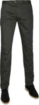 Suitable - Chino Dante Dark Olive - Slim-fit - Chino Heren maat 94