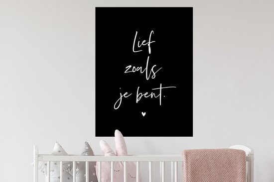 Stickers muraux - Citations - Doux comme tu es - Saint Valentin - Proverbes - 60x80 cm - Feuille adhésive