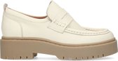 Sacha - Dames - Chunky off white leren loafers - Maat 37