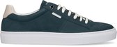 Van Lier - Heren - Blauwe leren sneakers - Maat 44