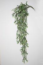 Kunstbloem - Staghorn - topkwaliteit decoratie - 2 stuks - zijden bloem - Groen - 78 cm hoog