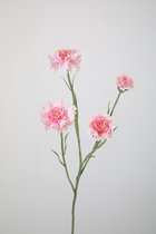 Kunstbloem - Korenbloem - topkwaliteit decoratie - 2 stuks - zijden bloem - Roze - 61 cm hoog