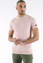 P&S Heren gebreid T-shirt-ROB-Pink-L