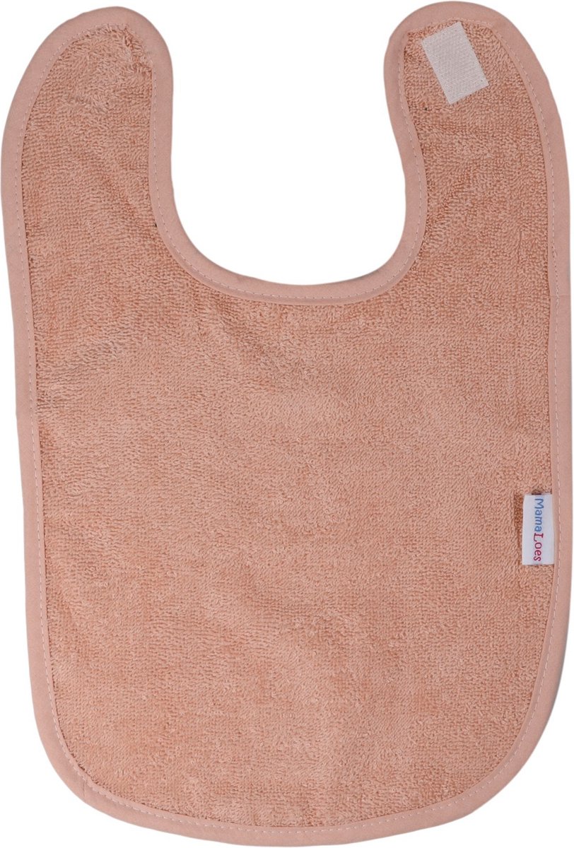 MamaLoes Uni Slab - 1 stuk - Badstof - Licht Roze