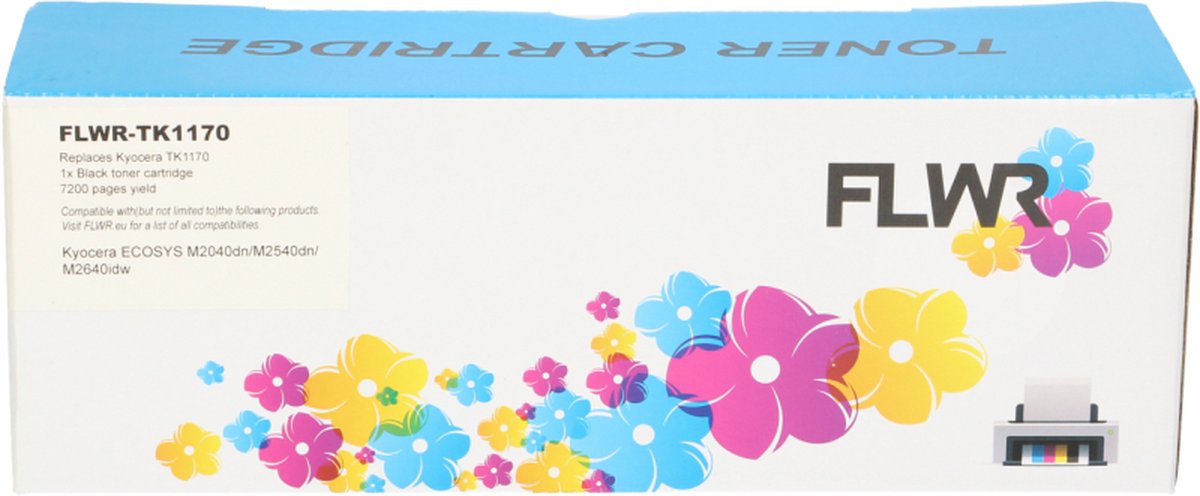 FLWR - Toner / TK-1170 / Zwart - Geschikt voor Kyocera Mita