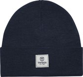 Tenson Lothar Beanie - Muts - Unisex - Marine Blauw - Maat One Size