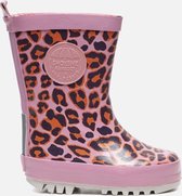 Regenlaarzen | Meisjes | leopardo pink | Textiel | Shoesme | Maat 30