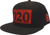 Prix D'ami Amsterdam 020 - Lauren Rose - Snapback Hat - One Size - Zwart/Rood