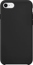 Xqisit Siliconen Backcover Hoesje - Geschikt voor Apple iPhone 6s - Zwart
