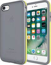 Incipio Performance Slim Hardcase Hoesje - Geschikt voor Apple iPhone 8 - Grijs / Geel