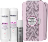 Goldwell Dualsenses Color Set 2021 - Shampoo 250ml + Conditioner 200ml + Perfect Hold 50ml + Toilettasje