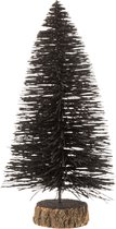 Kerstboom | kunststof | zwart | 16.5x16.5x (h)31 cm