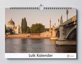 Luik kalender 35x24 cm | Verjaardagskalender Luik | Verjaardagskalender Volwassenen