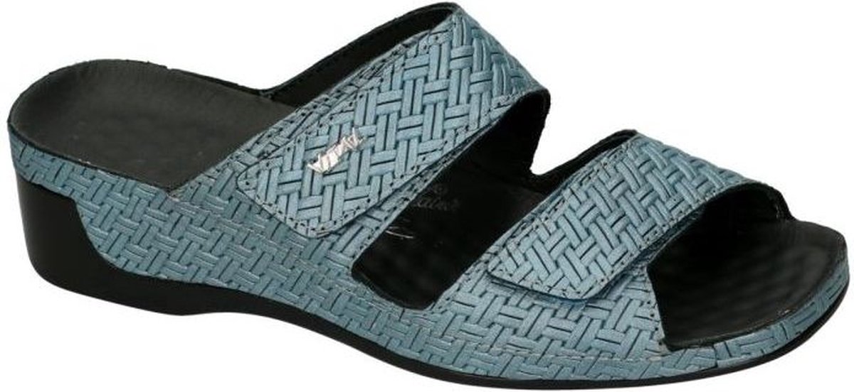 Vital -Dames - turquoise - slippers & muiltjes - maat 40