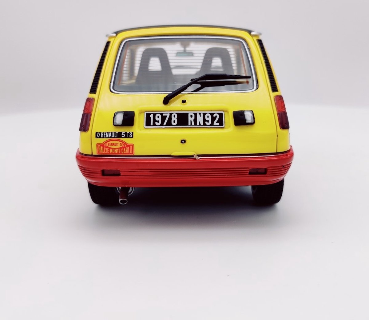 Renault 5 Ts 1978 1/18 Car Miniature Otto Rally Monte-Carlo