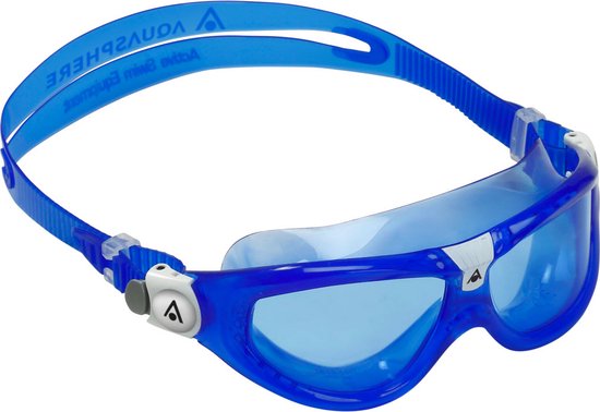 Aquasphere Seal Kid 2 - Masques - Enfants - Ecran Blue - Blauw/ Wit