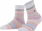 Burlington Authentic Fair Isle Sokken Dames 27066 - Wit 2000 white Dames - 36-41