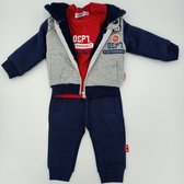 Dirkje set 3delig Winterpak Gevoerde sweater, broek met shirt