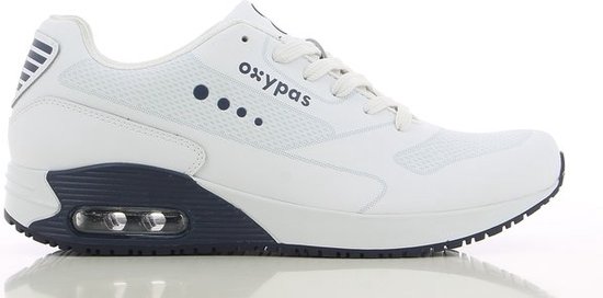 Oxypas - Justin - Medische schoenen - Medische Klomp - Antislip - SRC - Donkerblauw - Maat 43