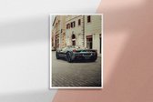 Poster Glasschilderij Ferrari #3 - 50x70cm - Premium Kwaliteit - Uit Eigen Studio HYPED.®  - 50x70cm - Premium Museumkwaliteit - Uit Eigen Studio HYPED.®