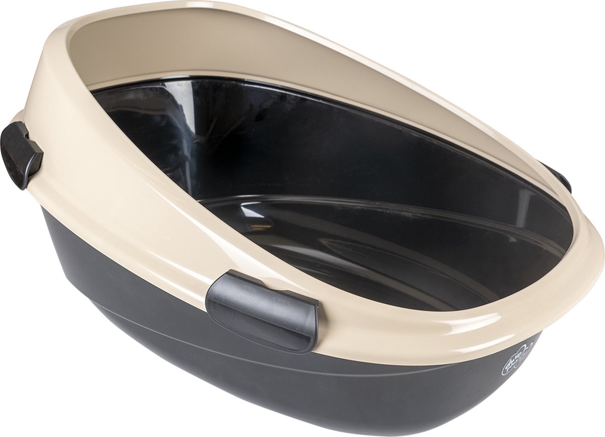 Duvo+ kattentoilet penny met rand 66x49x34cm meerkleurig Duvo+ kattentoilet penny met rand 66x49x34cm meerkleurig