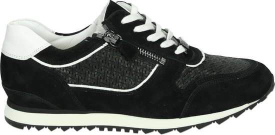 Hassia 301918 - Volwassenen Lage sneakers - Kleur: Zwart - Maat: 42