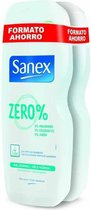 Sanex Zero Shower Gel Normal Skin 2x600ml