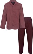 Paul Hopkins Doorknoop heren Pyjama Rood PHPYH2118A - Maten: L