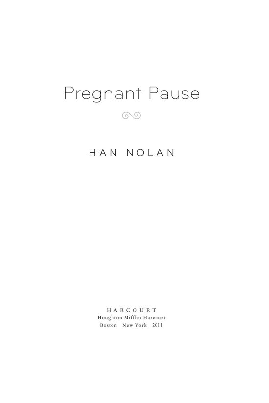 Pregnant Pause - cover