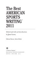 The Best American Sports Writing 2011