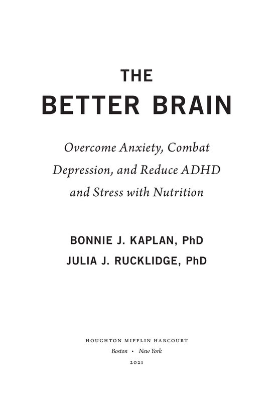 The Better Brain - cover