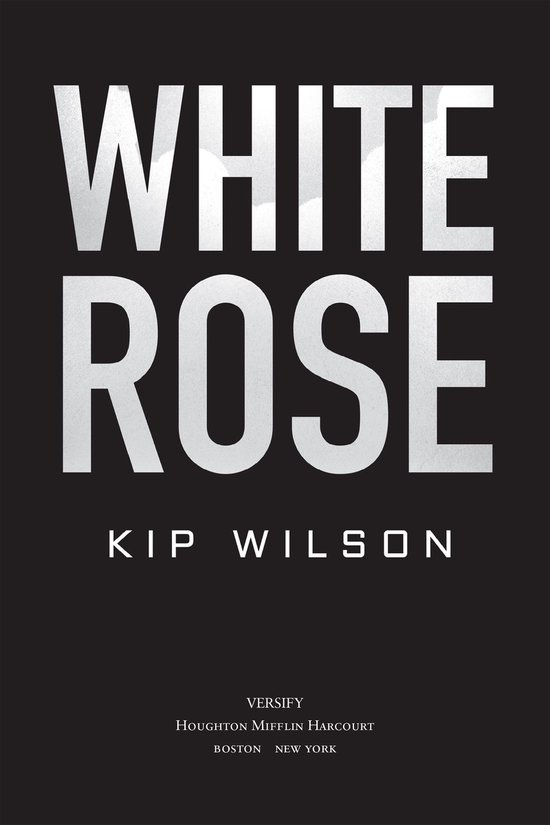 Boek cover White Rose van Kip Wilson