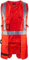 Blaklader Werkvest High vis - High Vis Rood - 3XL