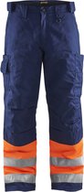 Blaklader Winterwerkbroek High Vis 1862-1811 - High Vis Oranje/Marineblauw - C46