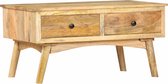 vidaXL Salontafel 82x52x42 cm massief mangohout