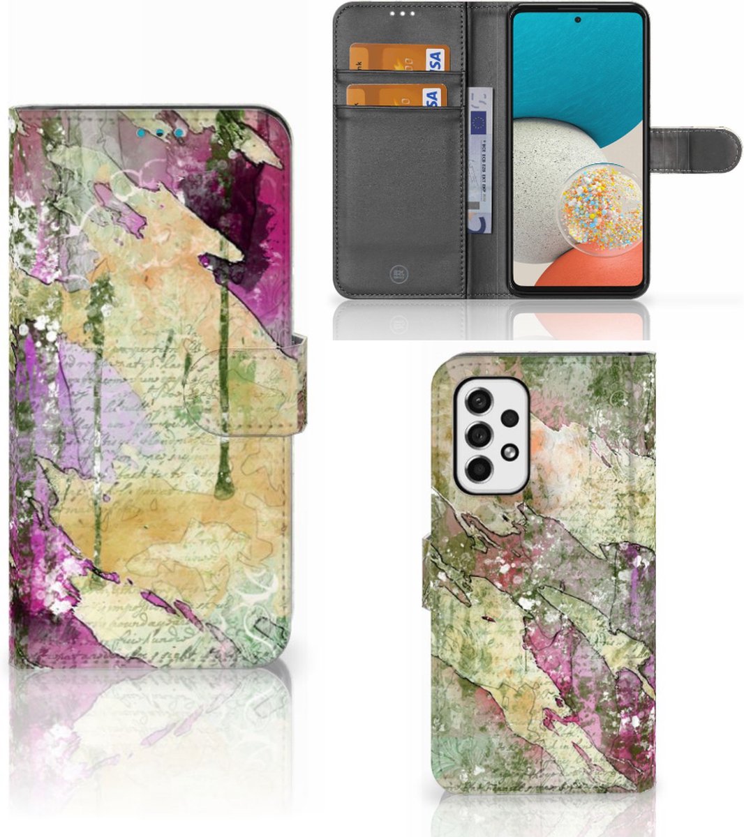 Hoesje Samsung Galaxy A53 Letter Painting