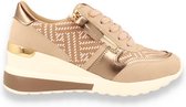 MODE-MANIA  dames sneaker taupe TAUPE 41