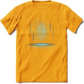 Ethereum Holo - Crypto T-Shirt Kleding Cadeau | Dames / Heren / Unisex | Bitcoin / Ethereum shirt | Grappig Verjaardag kado | BTC Tshirt Met Print | - Geel - L