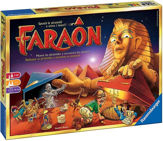 Afbeelding van het spel Ravensburger Faraon Board game Travel/adventure